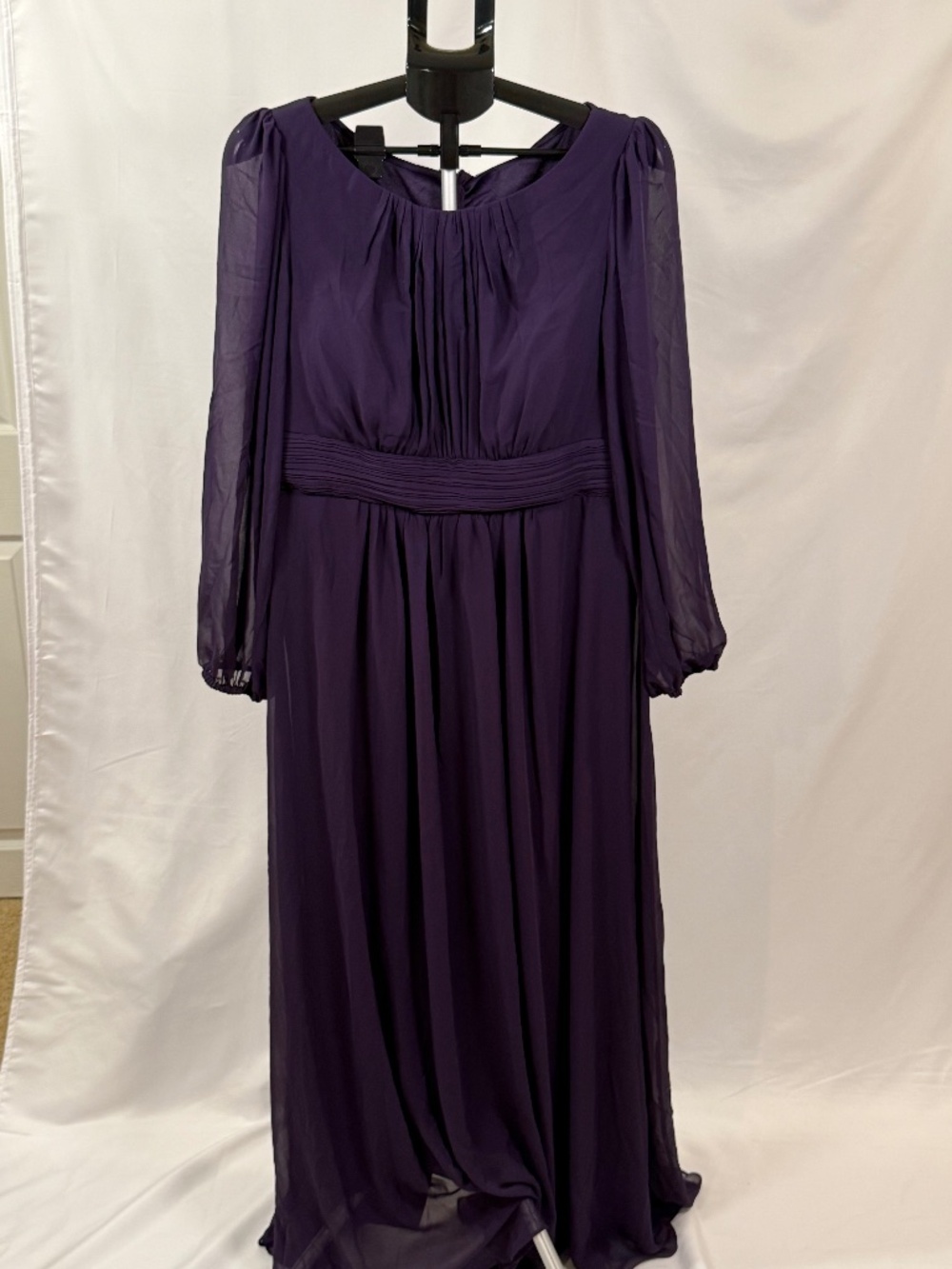 Ever-Pretty Purple Maxi Dress 1XL NWT Formal Bridesmaid